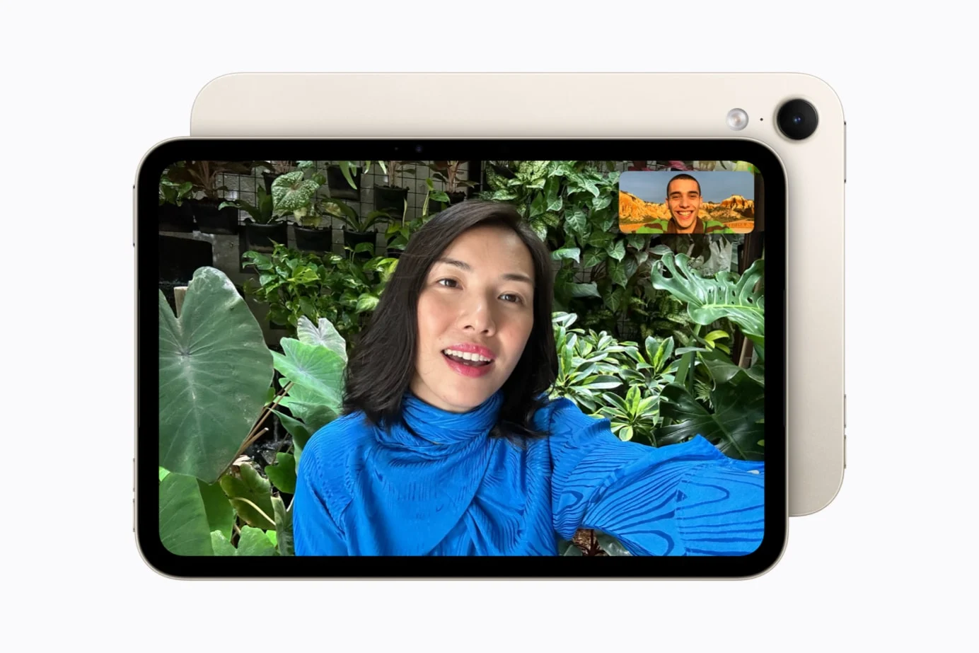 iPad mini 8 FaceTime call